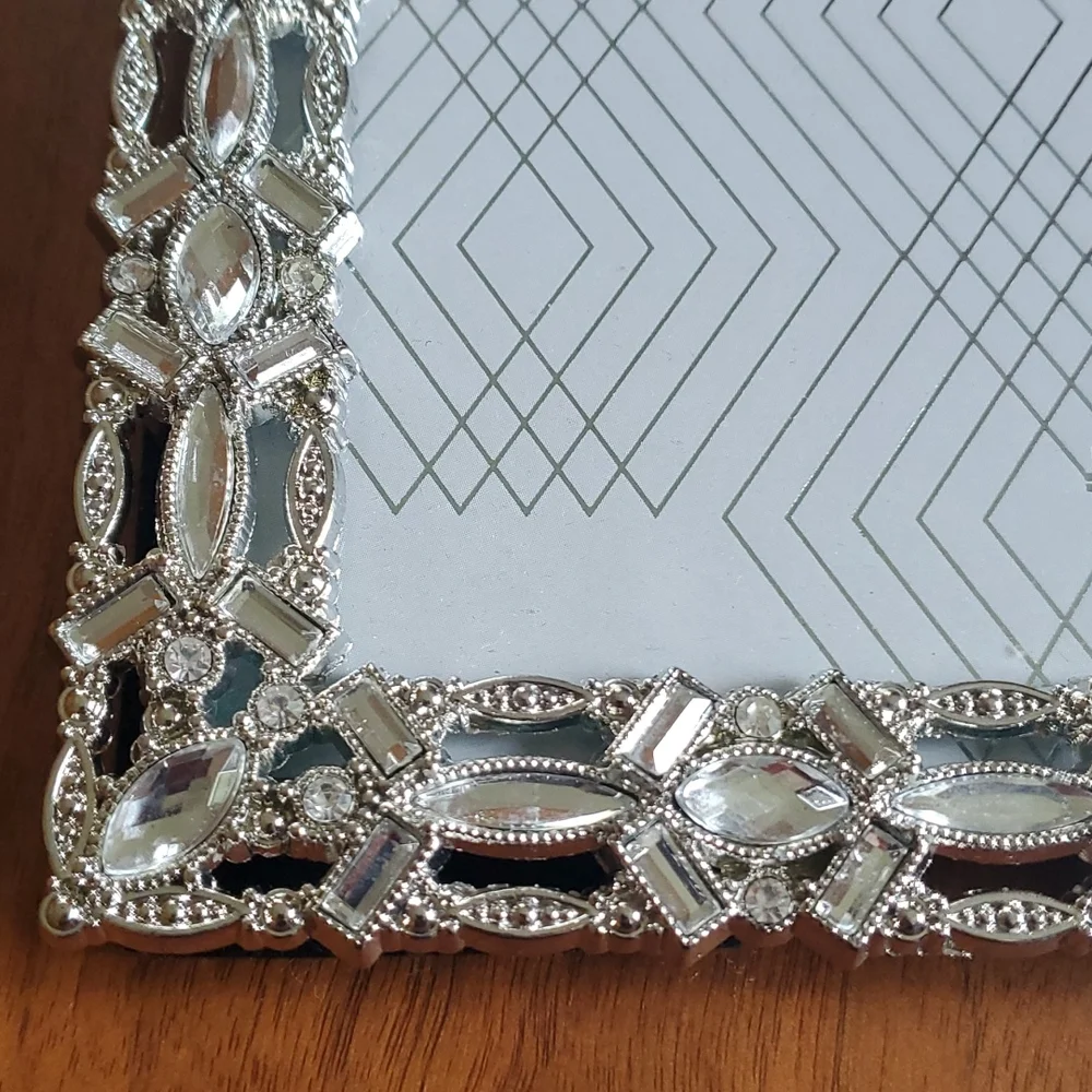 Accents | Rhinestone Glam Picture Frame 5 X 7 | Poshmark